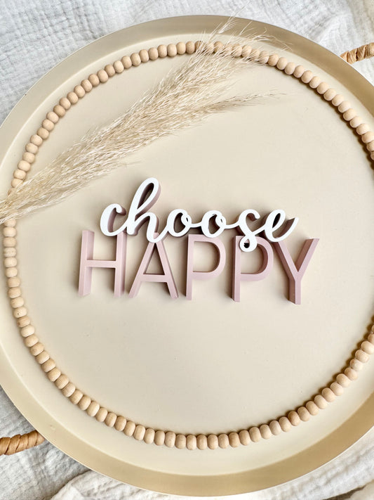STL Druck Datei Choose Happy