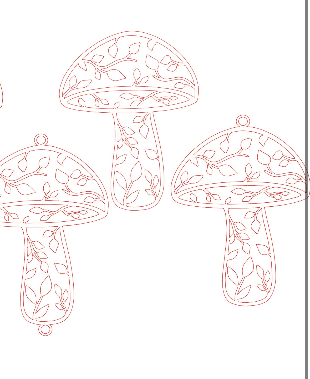 Laser- und Plotterdatei | Pilze | Herbst