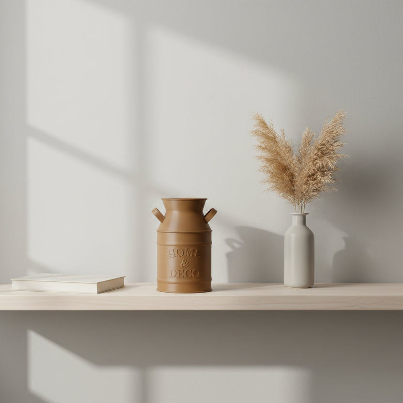 Vase "Milchkanne" STL & 3MF Datei zum Download