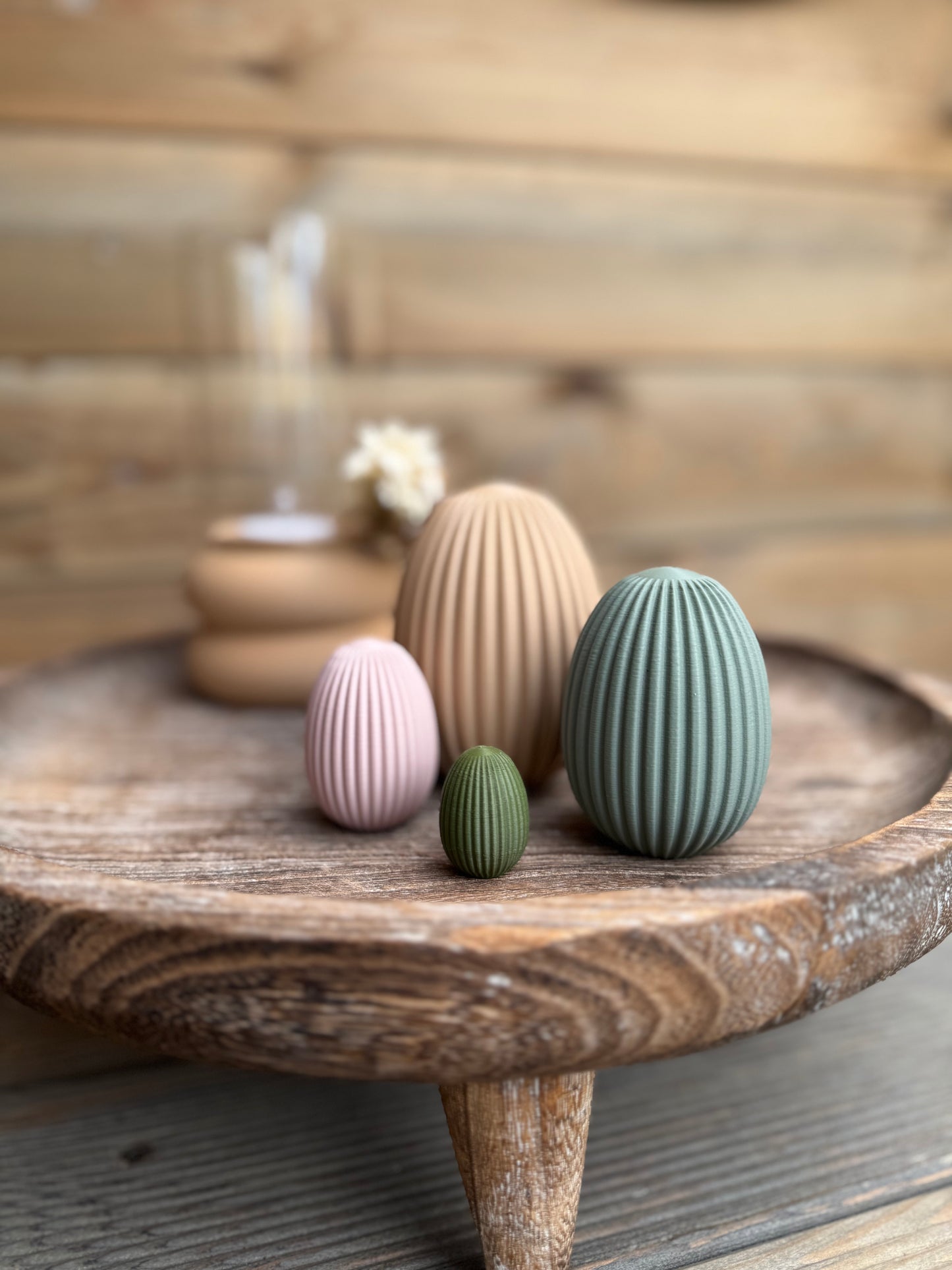 STL Datei Osterei Rillen