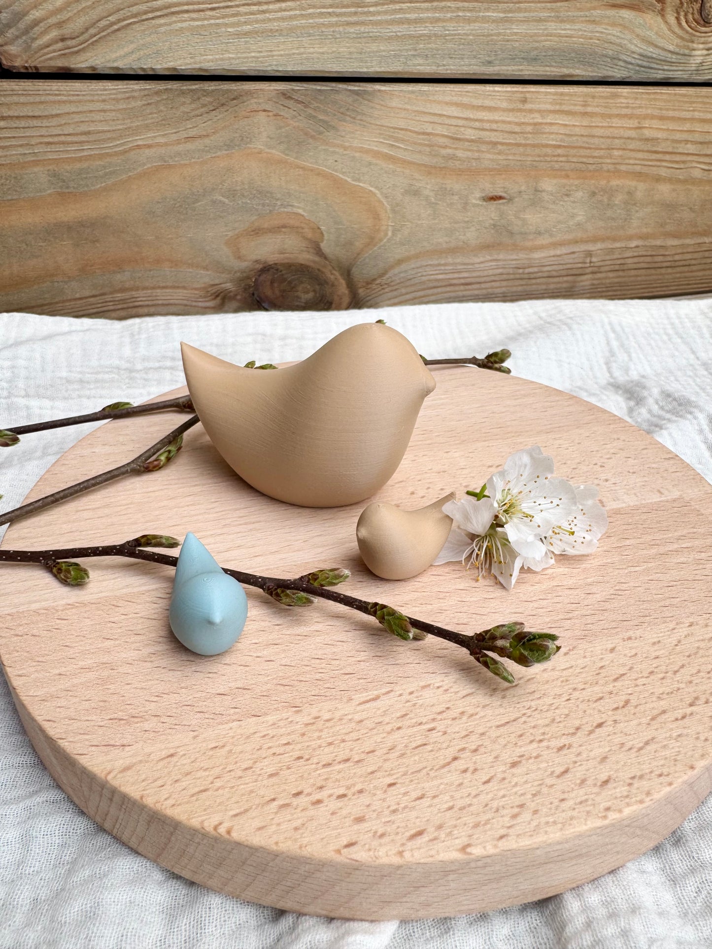 3D Vogel 5cm hoch