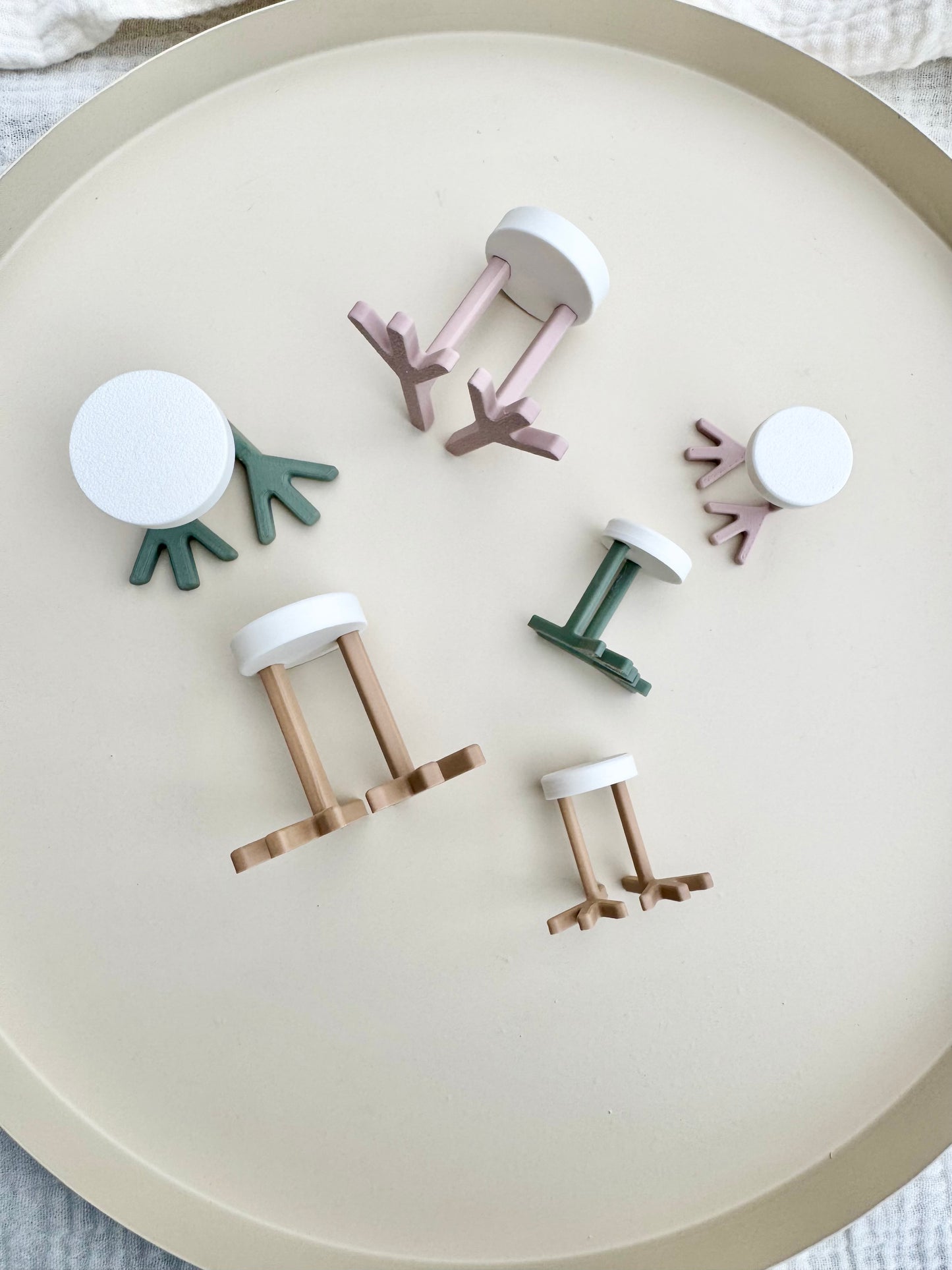 Osterei „Frido“ Füße für die Silikonform – STL & 3MF Datei zum Download