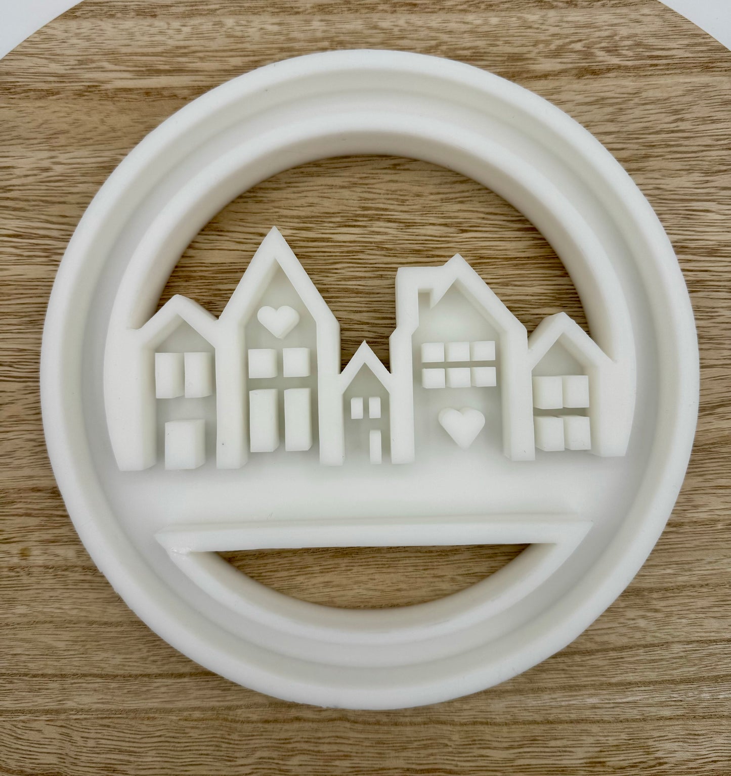 Silikonform Häuserkranz | Häuserloop | Loop