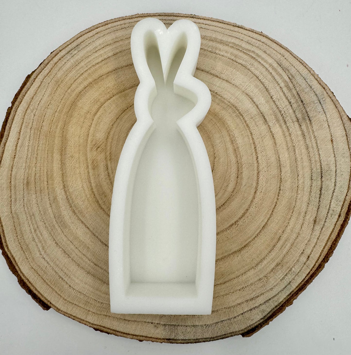 Silikonform Hase puristisch groß