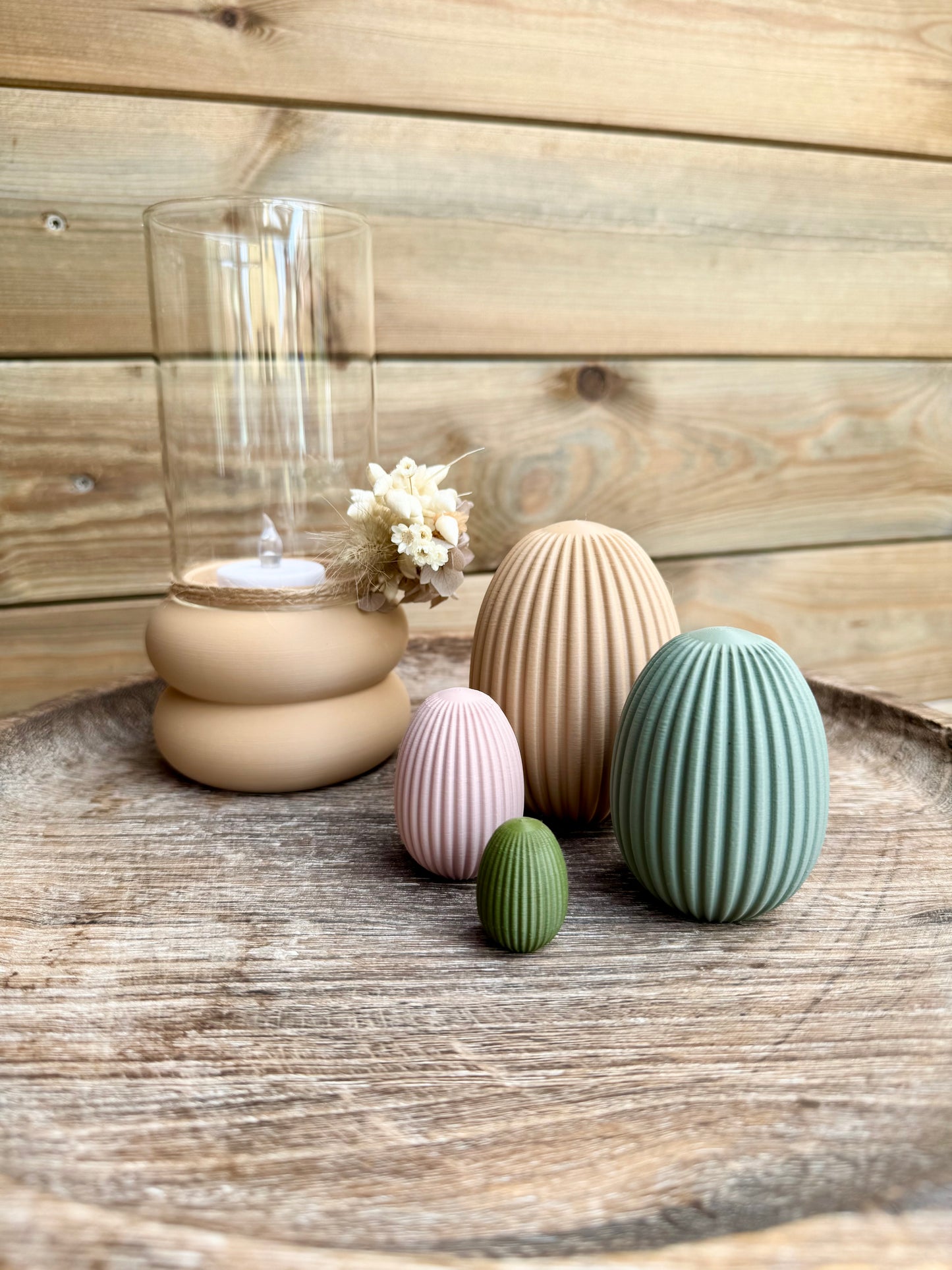 STL Datei Osterei Rillen