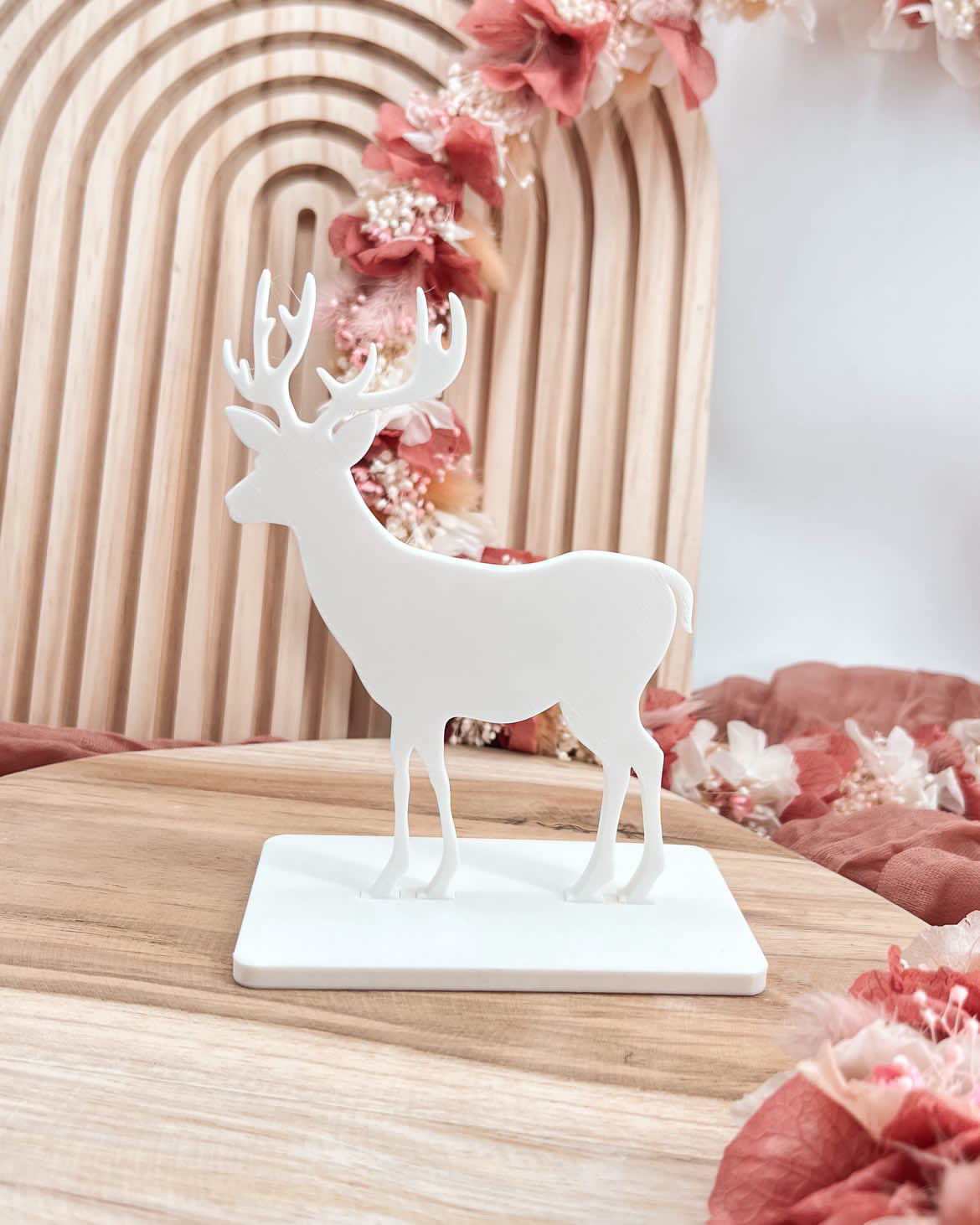 STL Druckdatei Hirsch Aufsteller