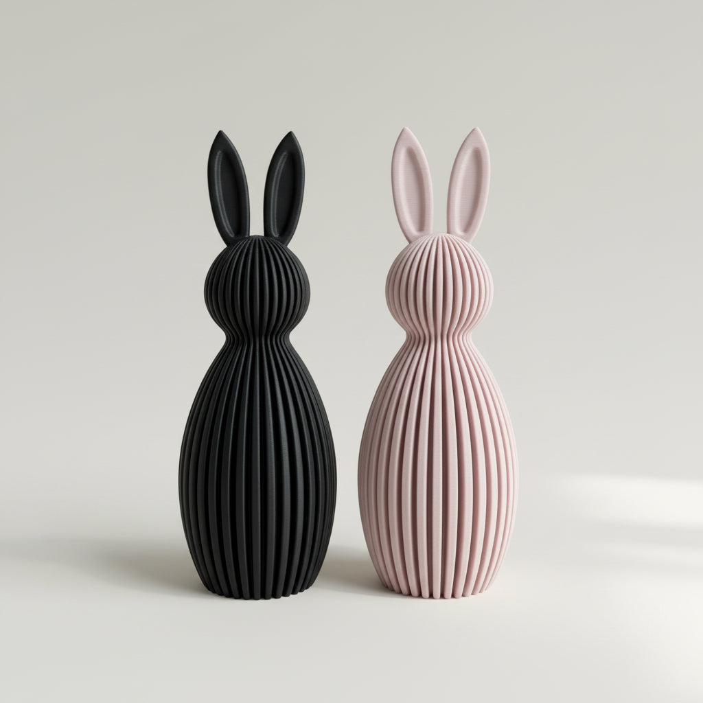 Hase "Fred" – moderne Osterdeko aus dem 3D-Druck