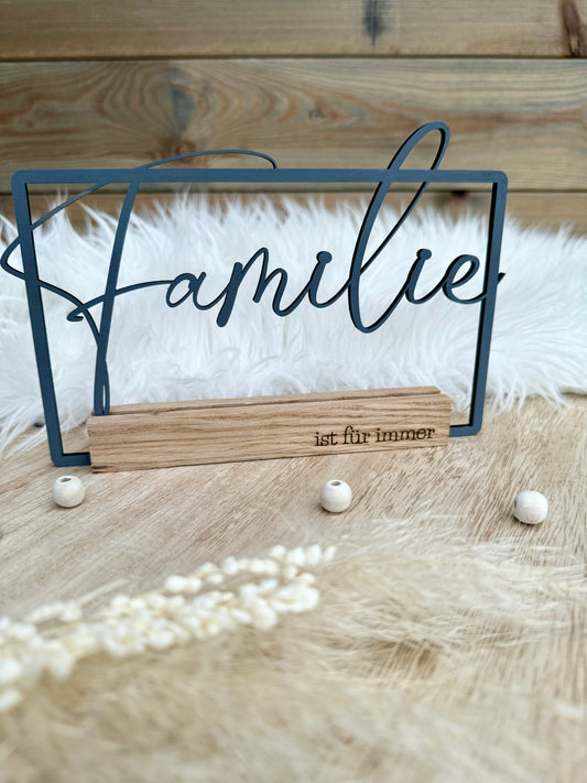 Laserdatei | Familie ist für immer