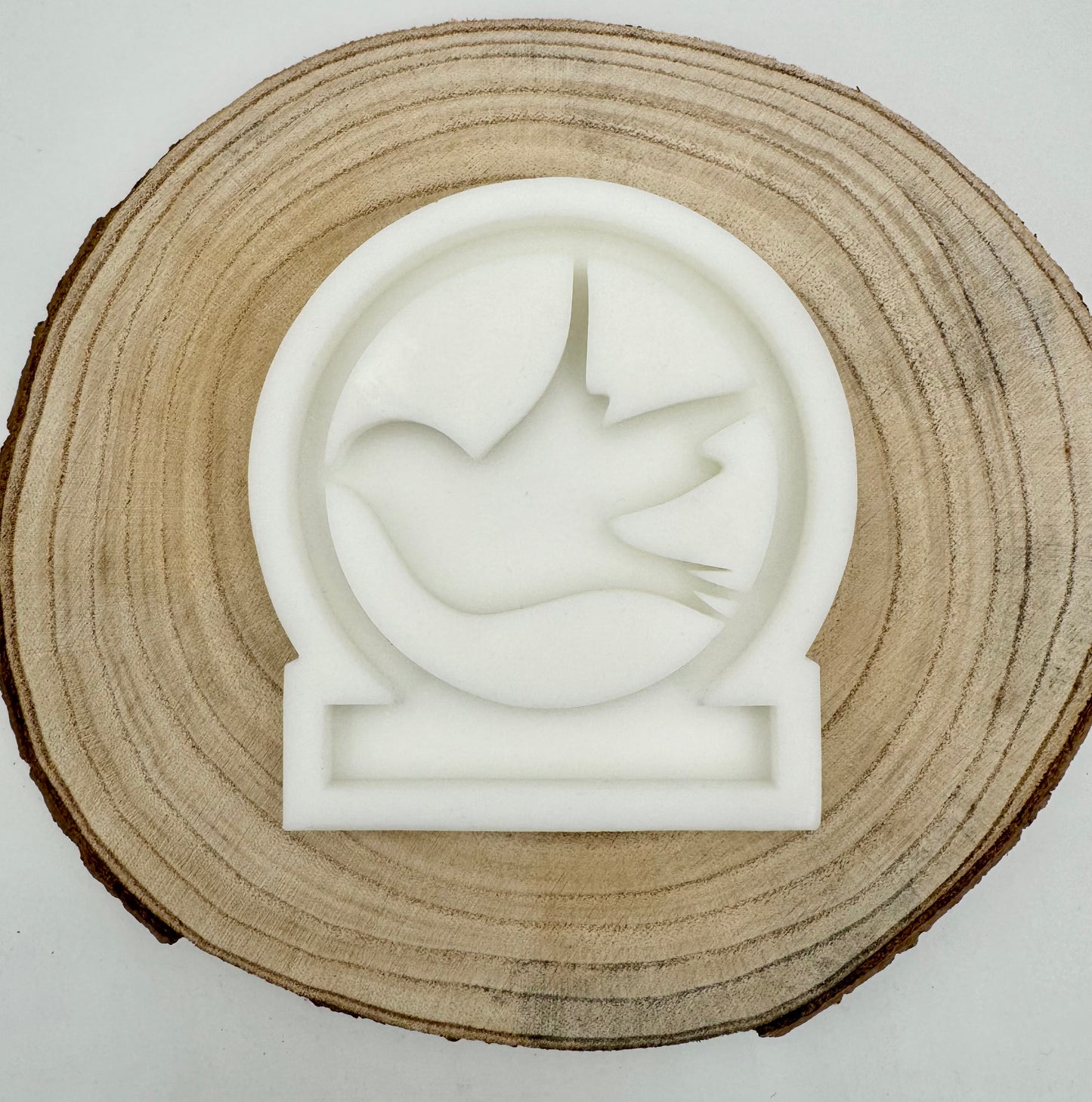 Silikonform Einschieber Vogel