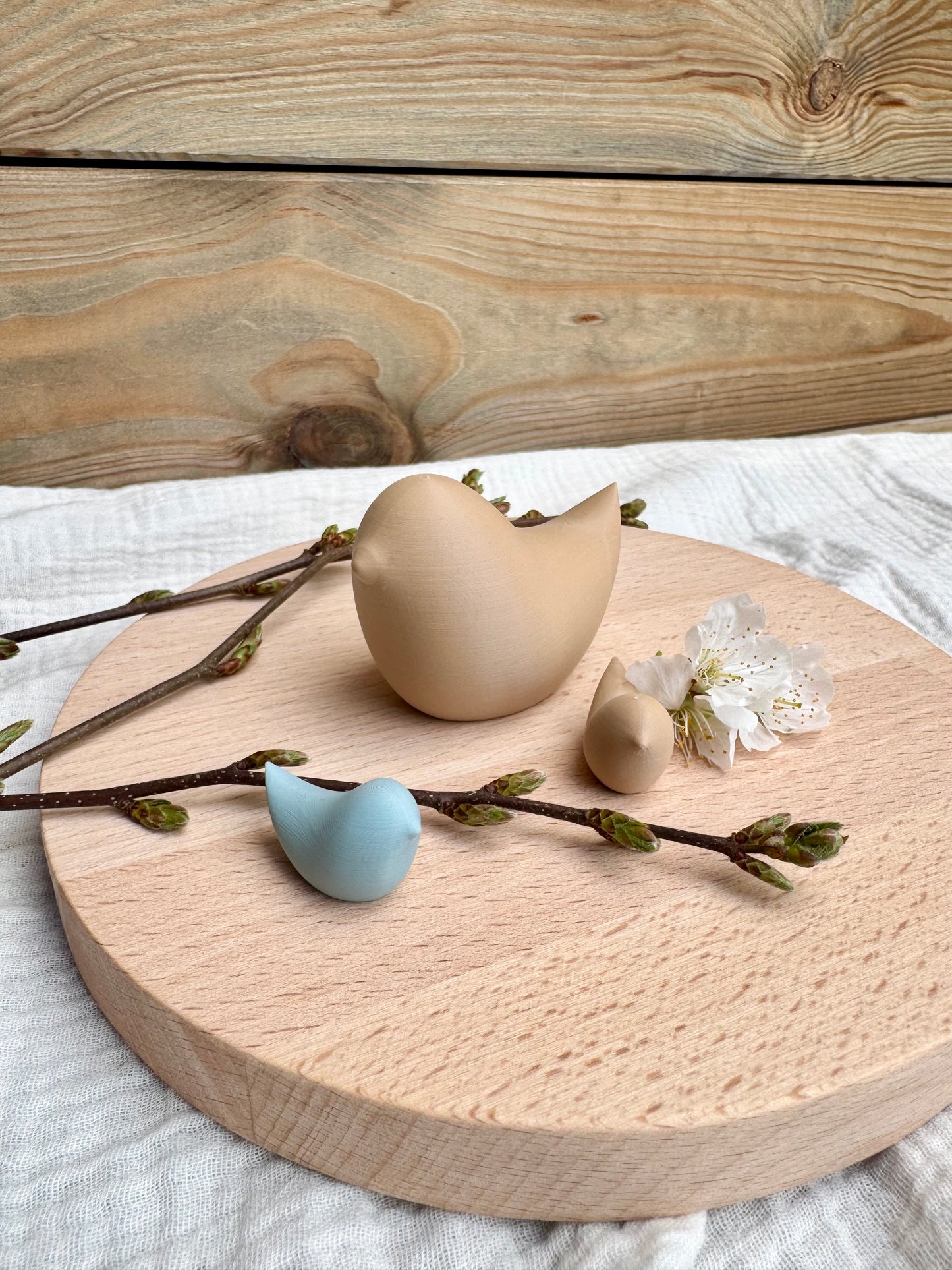3D Vogel 5cm hoch
