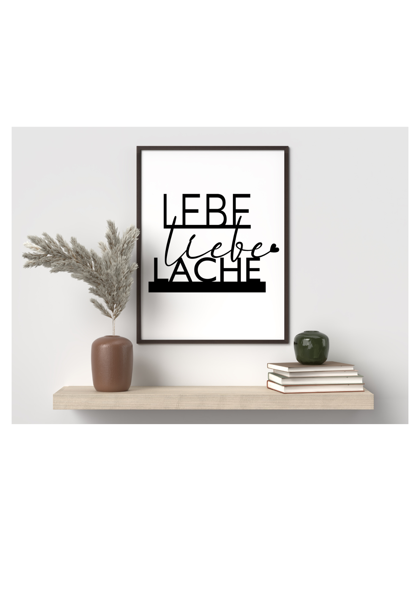 Laserdatei | lebe, liebe, lache mit Herz