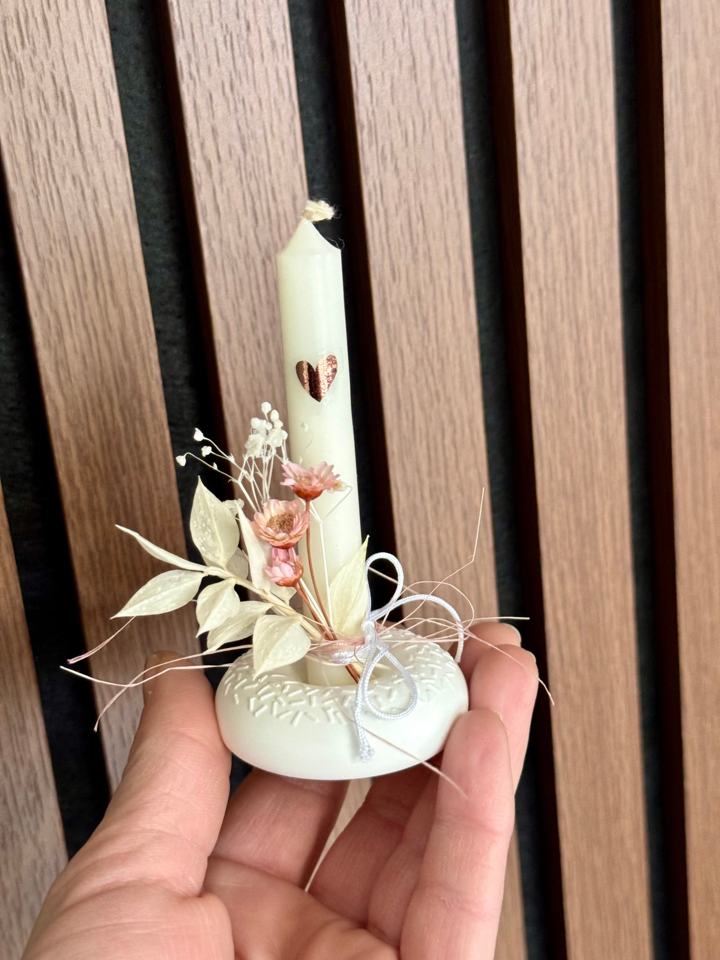 Silikonform Donut für Baumkerzen