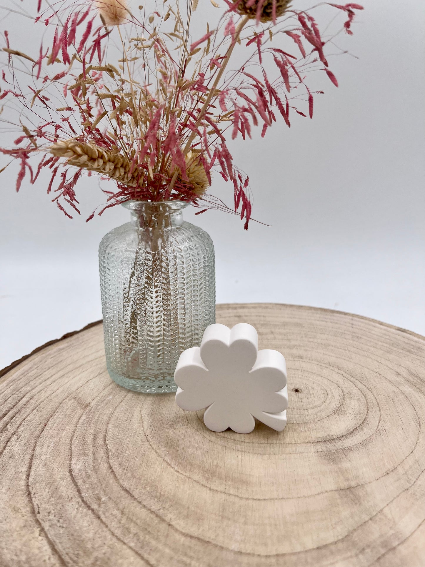 Silikonform Kleeblatt