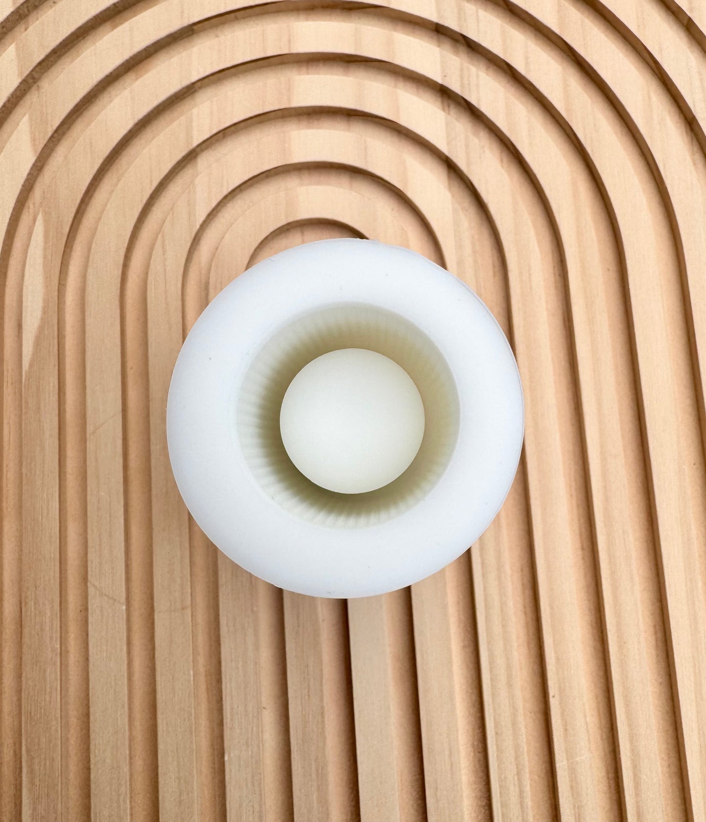 Silikonform 2in1 Vase und Stabkerzenhalter