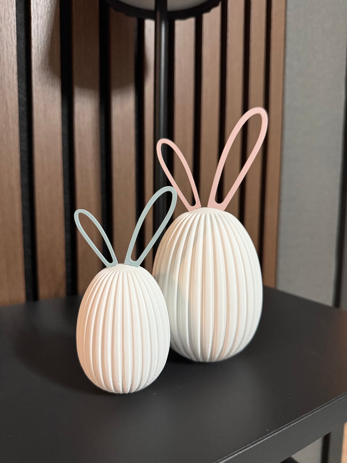 Steckohren 5er Set für Osterei klein Pastellfarben