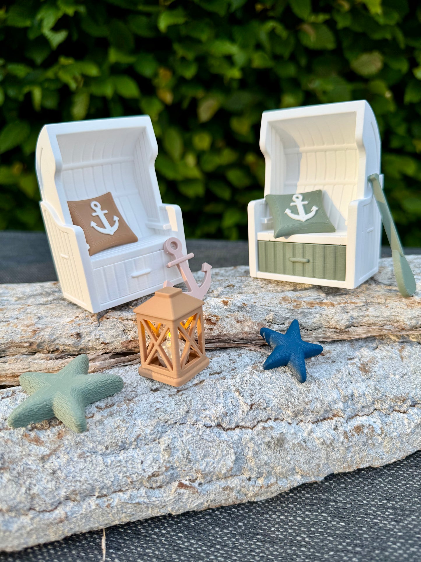 3d Druck Mini- Laterne 5er Set | maritim