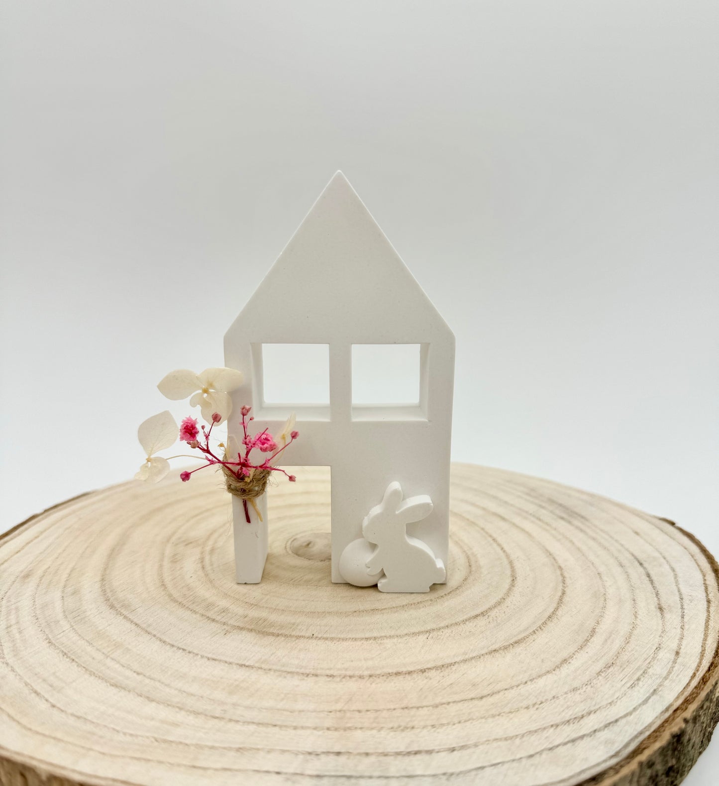 Silikonform Haus mit Hase