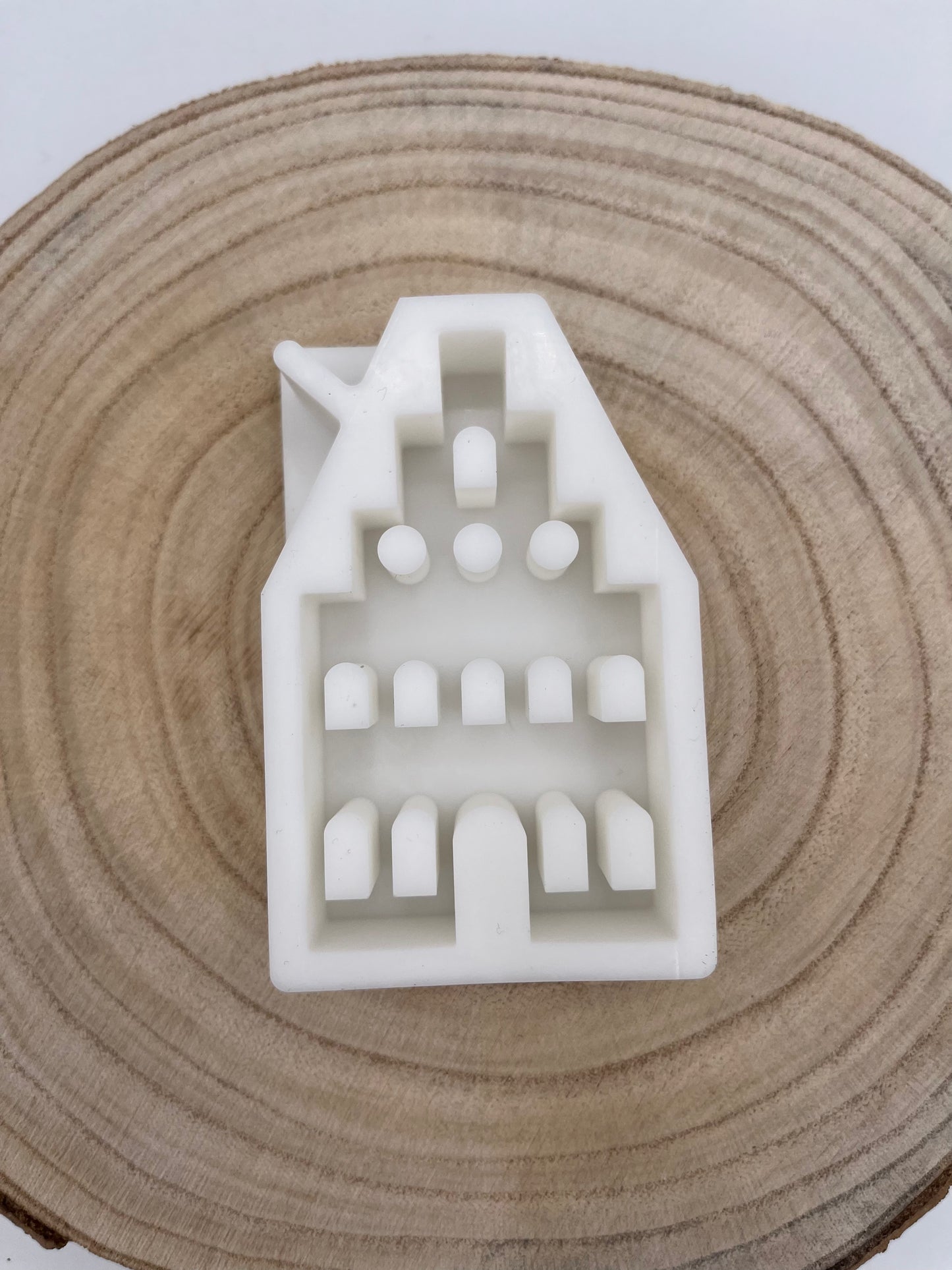 B-Ware Silikonform Giebelhaus klein