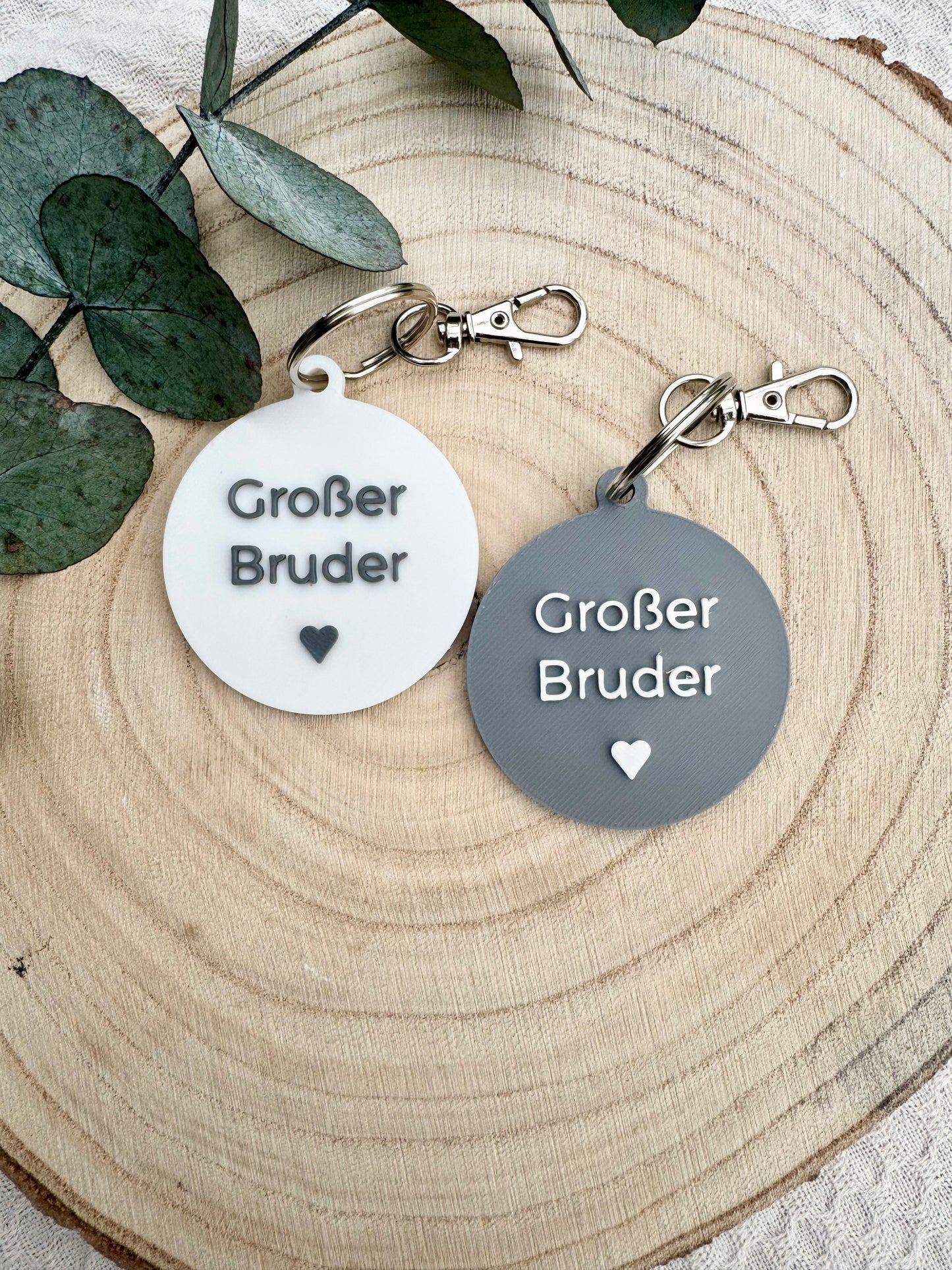 STL Datei Schlüsselanhänger Großer Bruder
