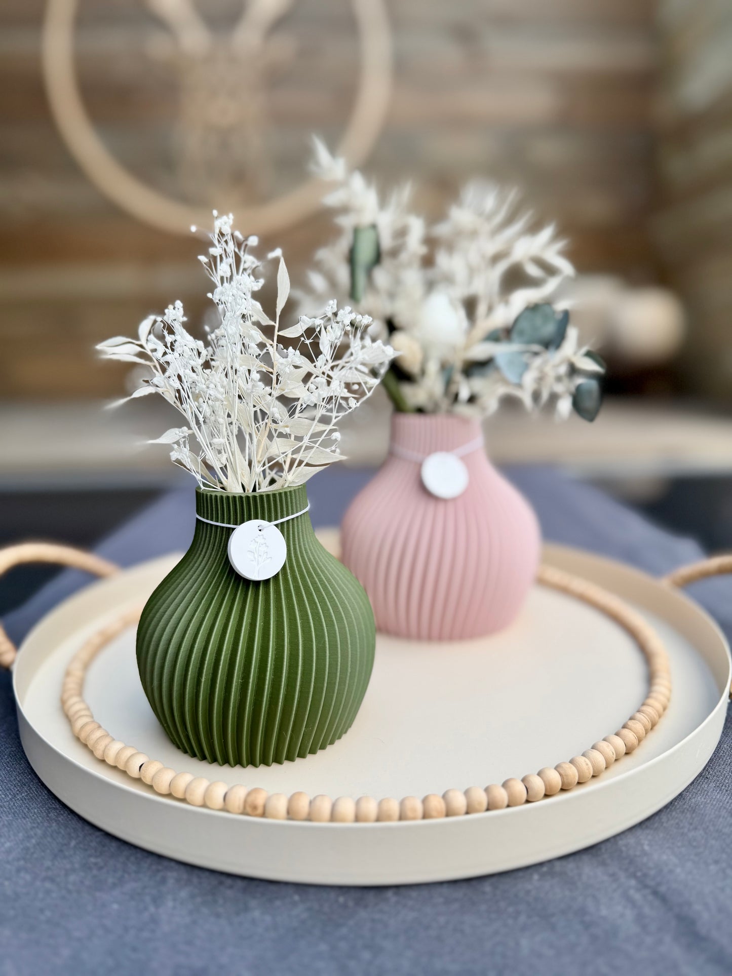 STL Vase Rillenoptik Thea