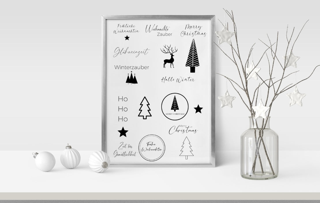 Laserdatei | Printdatei | Weihnachten