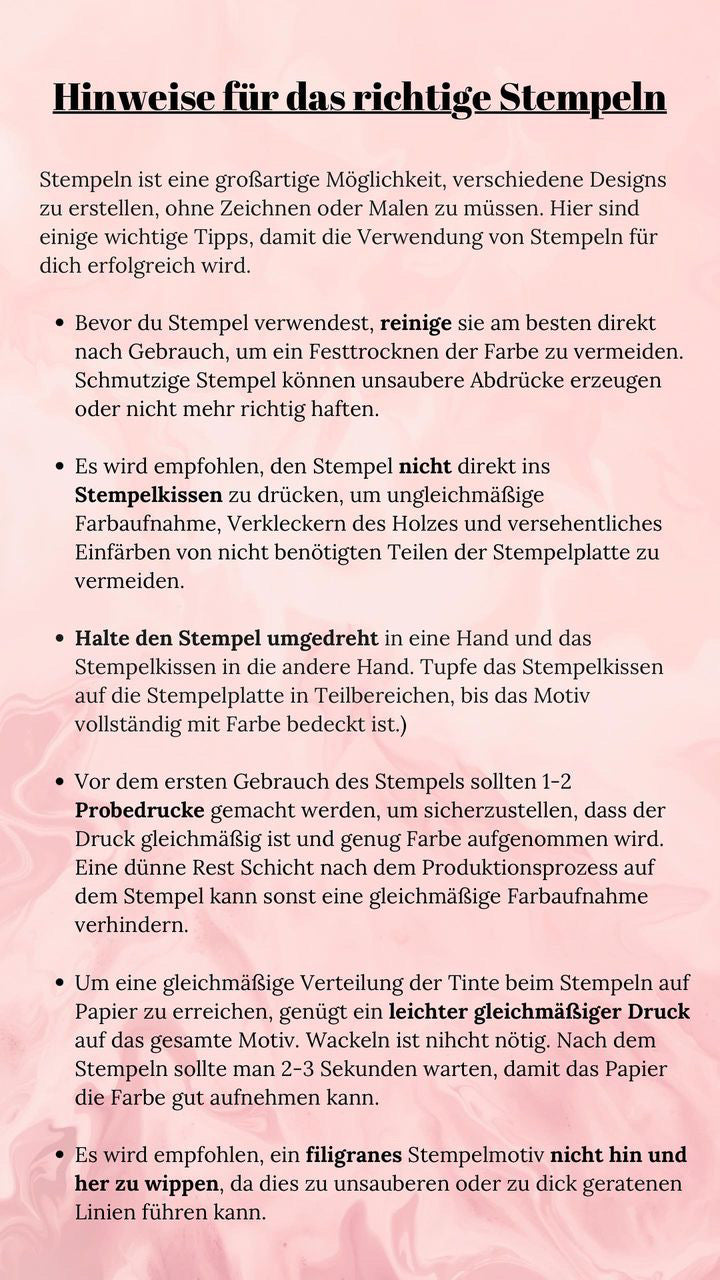 Stempel Nur was Kleines