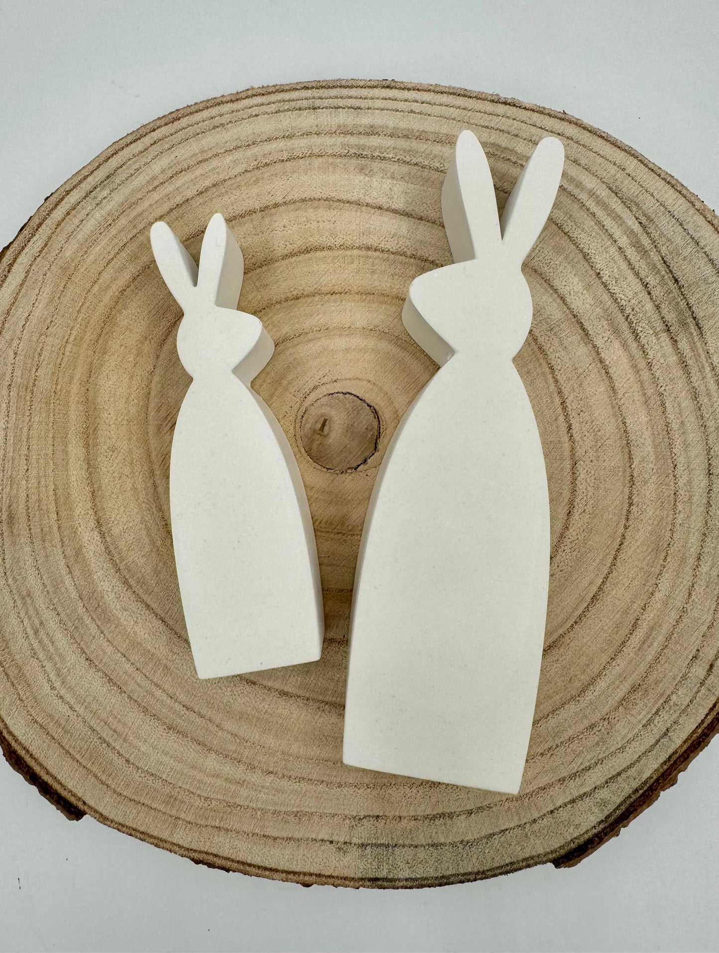 Silikonform Hase puristisch groß