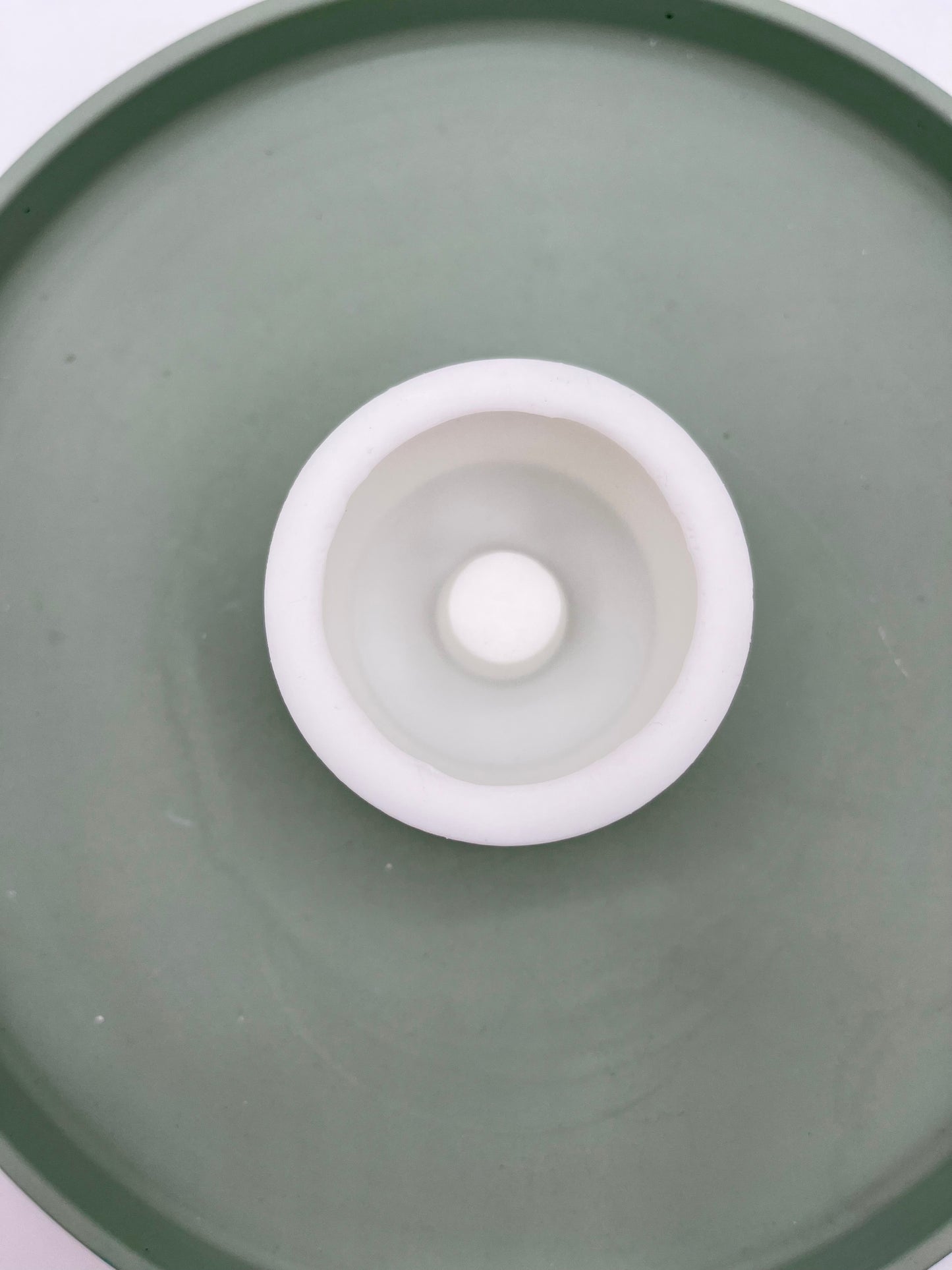 Silikonform Adventskranz Kerzenhalter