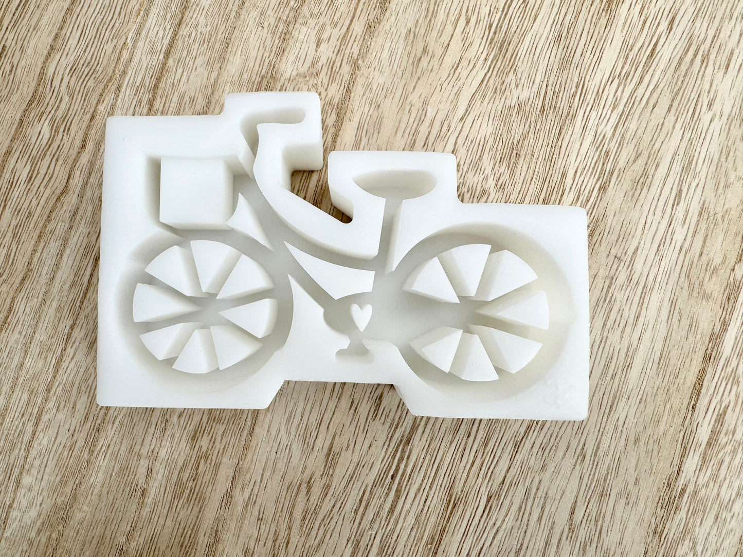 B-Ware Silikonform Fahrrad