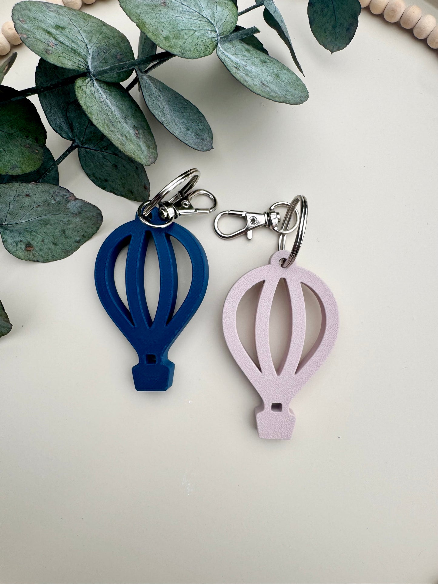 STL Datei Schlüsselanhänger Heißluftballon