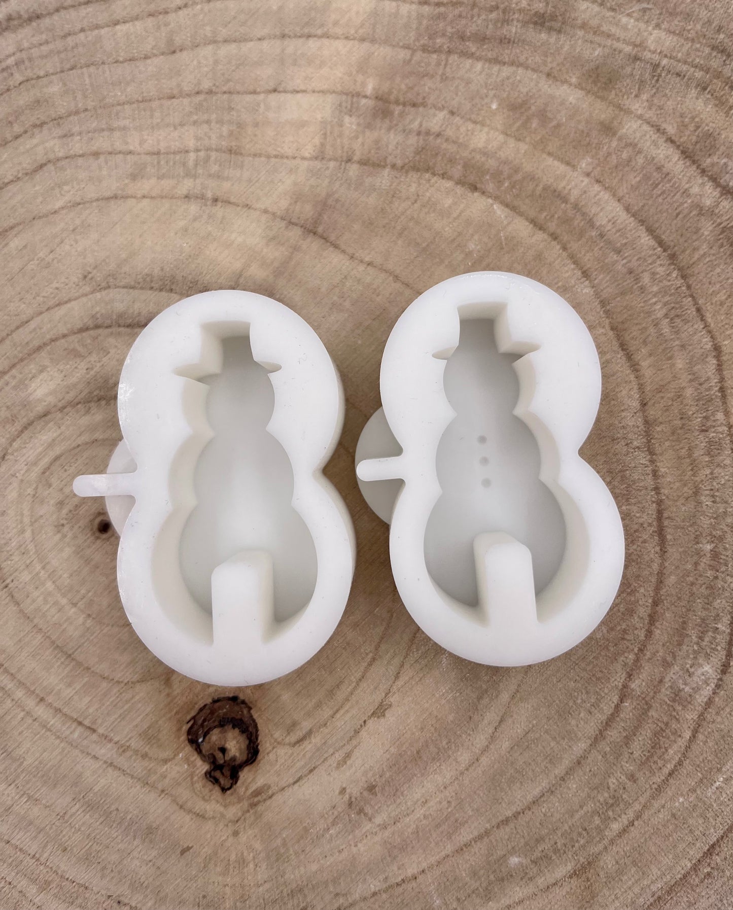 Silikonform Schneemann Kantenhocker