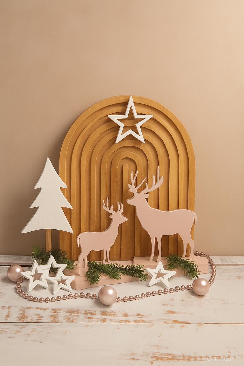 STL Druckdatei Hirsch Aufsteller