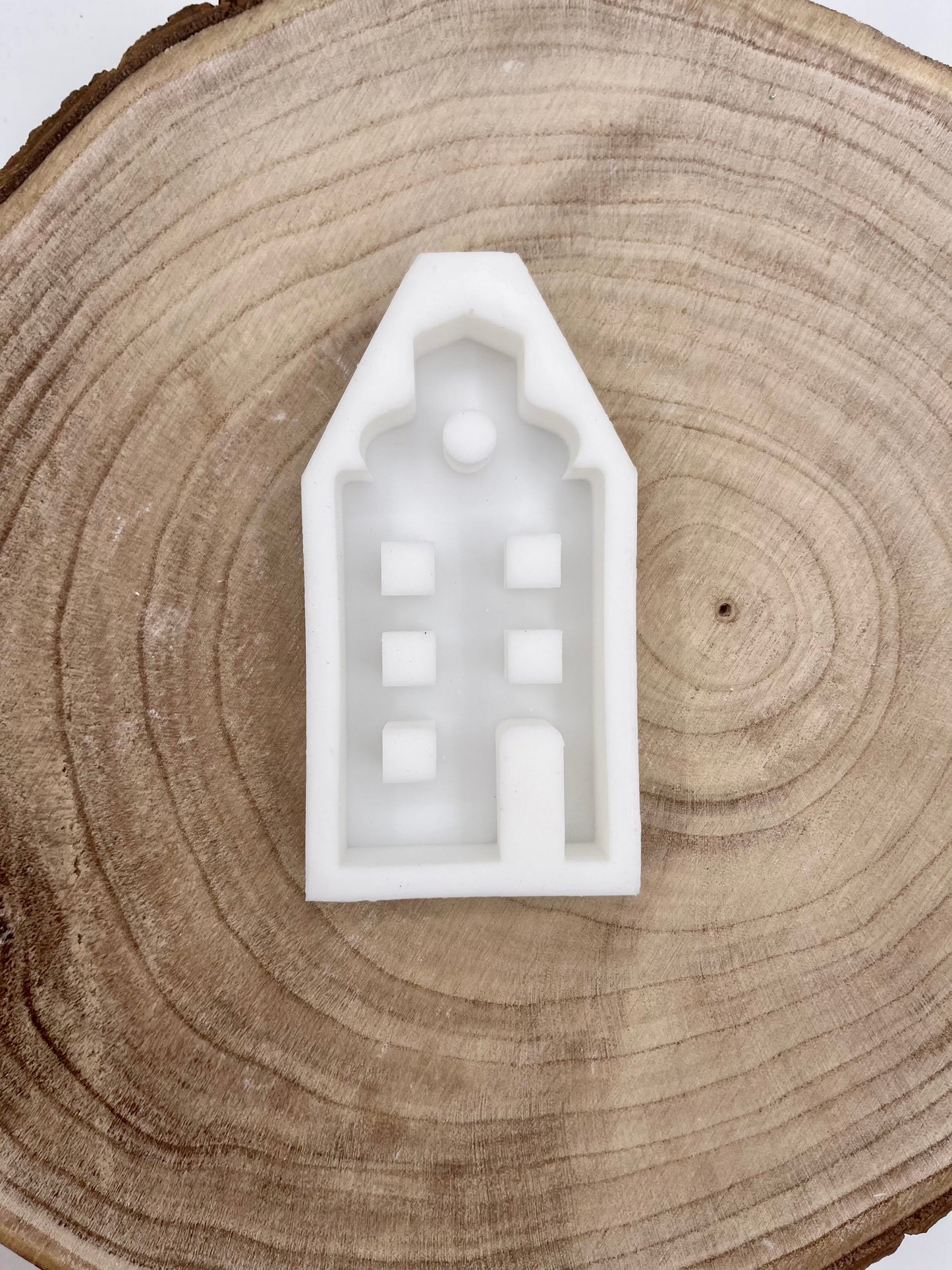 B-Ware Silikonform Giebelhaus III