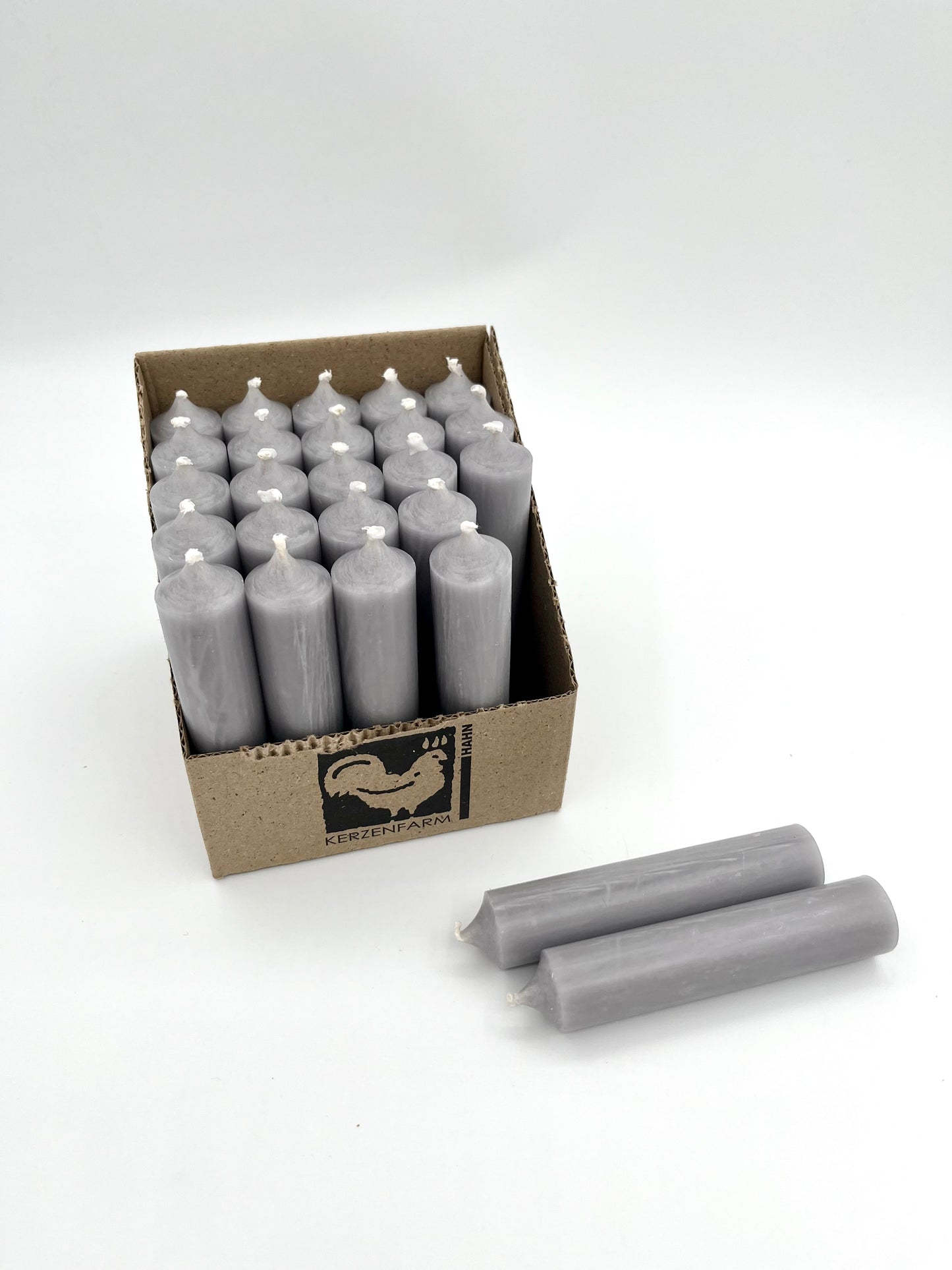 Stabkerzen 10cm lang - 22mm Durchmesser farbig