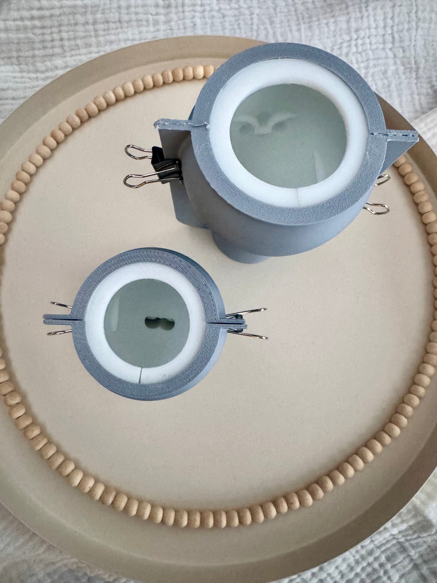 Silikonform Osterei mit Brille Heini in 2 Größen