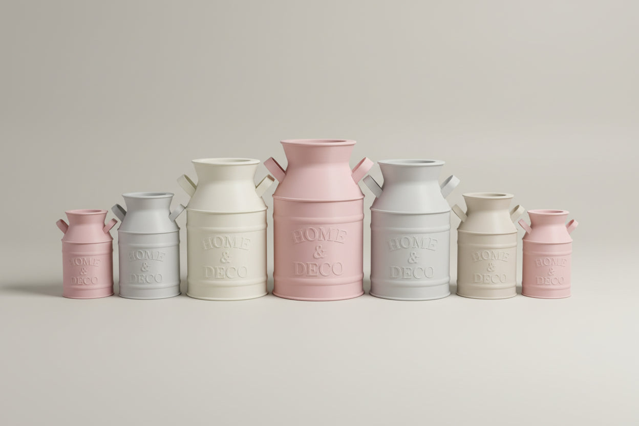 Vase "Milchkanne" STL & 3MF Datei zum Download