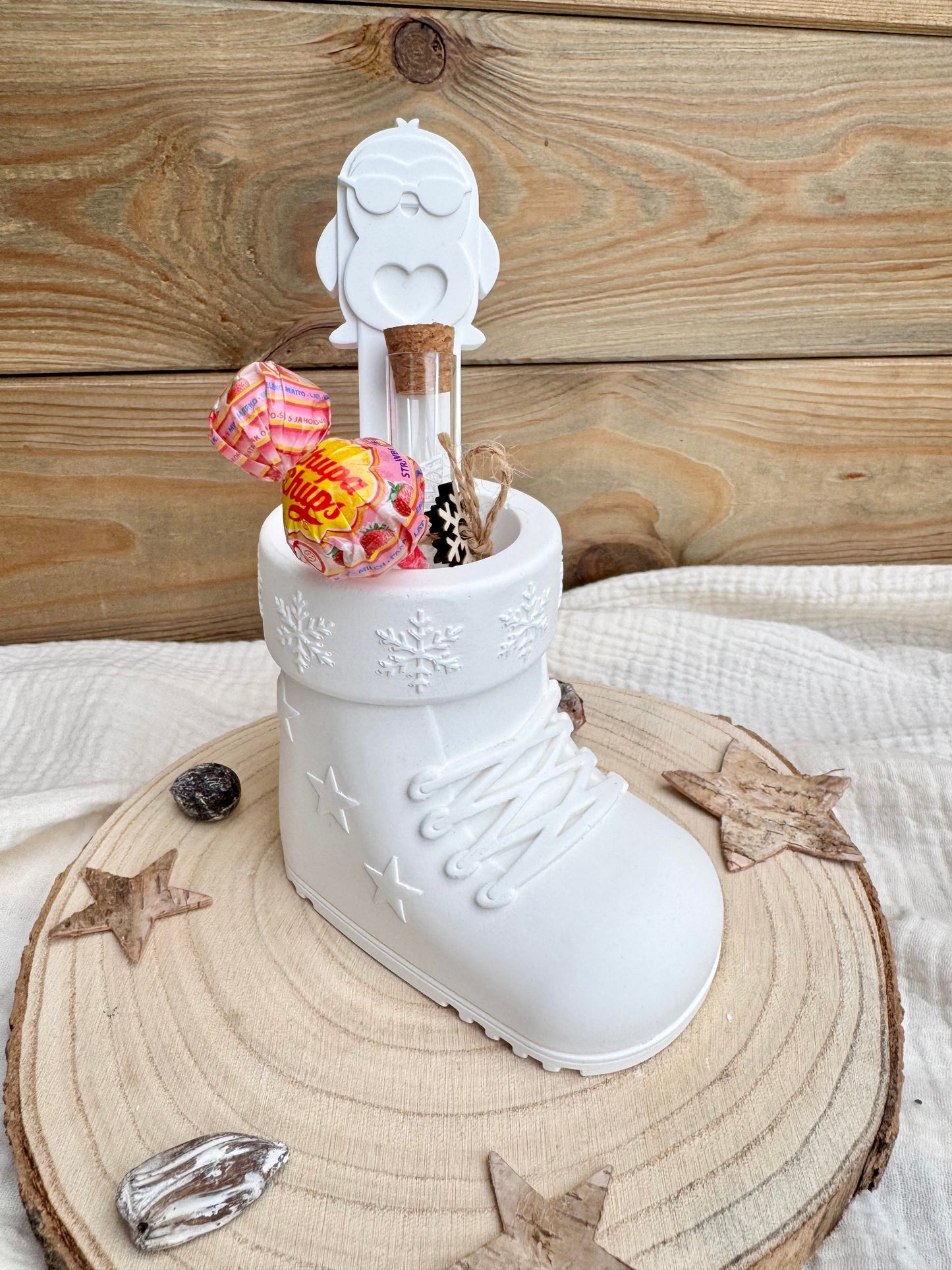 Silikonform Winterstiefel