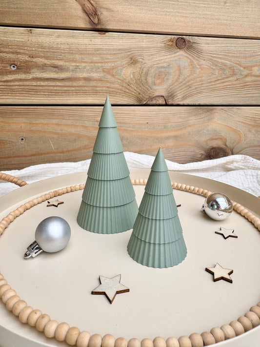 STL Druckdatei Tannenbaum mit Rillen