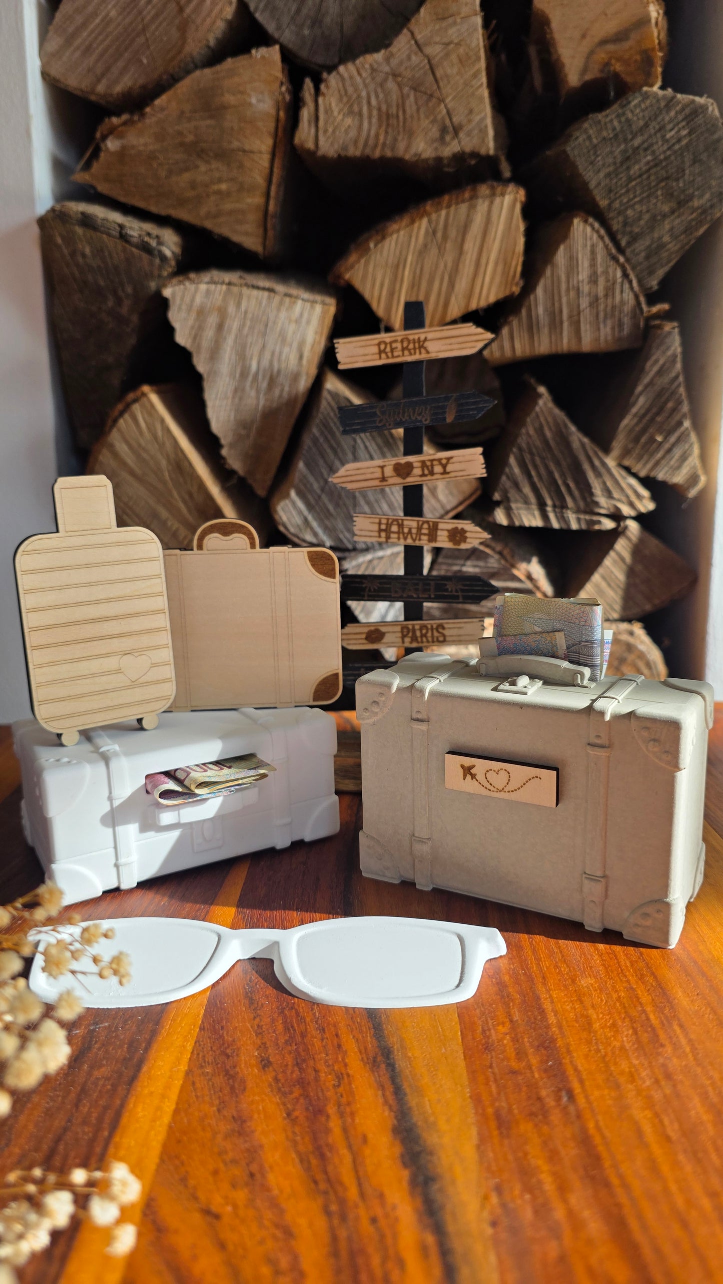 Silikonform Vintage Koffer-2 Varianten