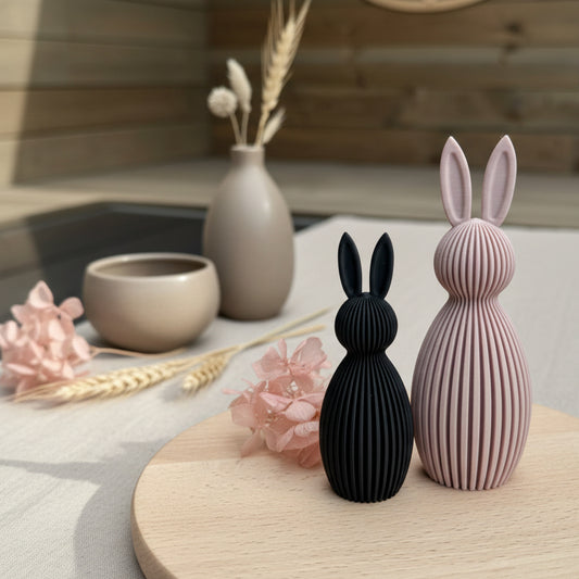 Hase "Fred"  – moderne Osterdeko aus dem 3D-Druck