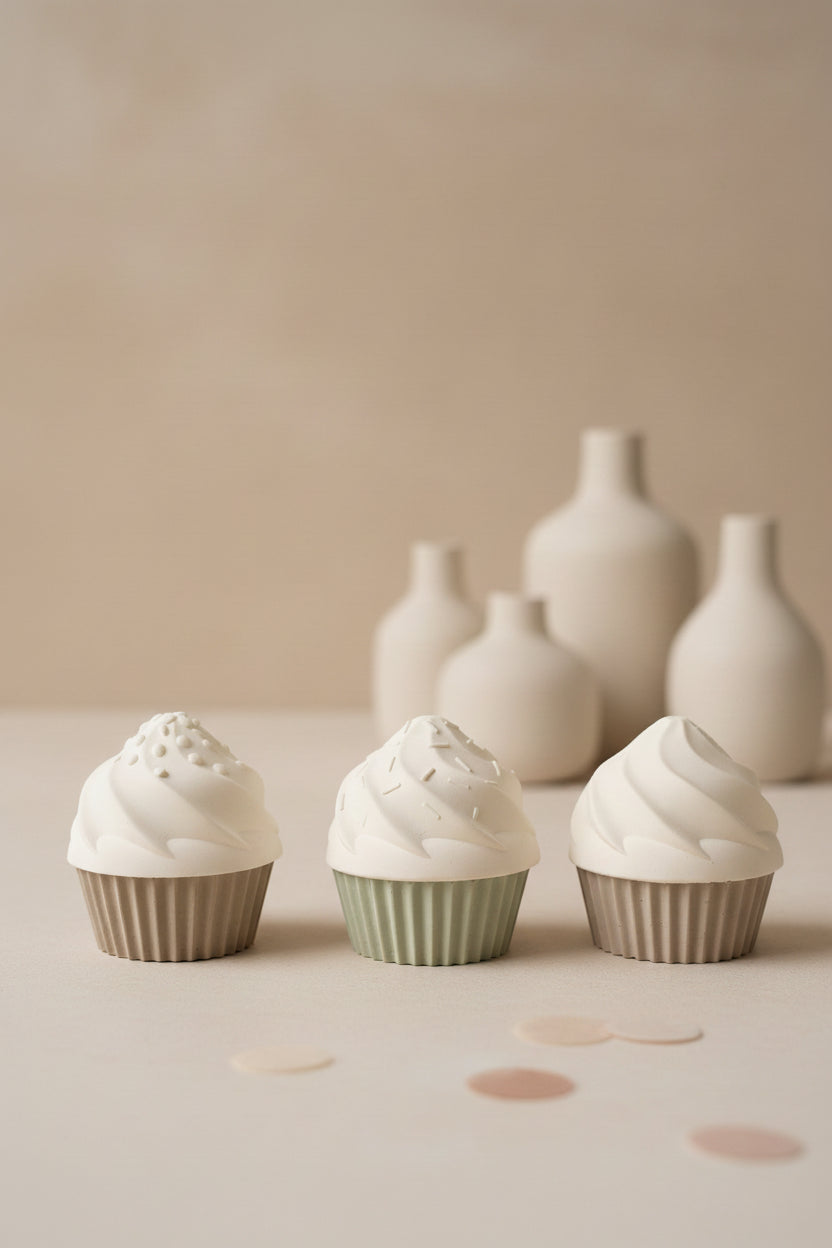 Silikonform Cupcake groß - 3 Varianten