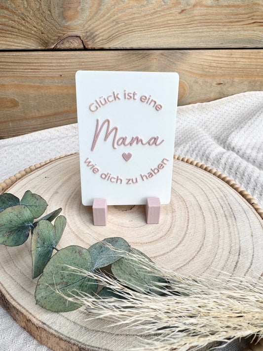 STL Datei Schild Mama