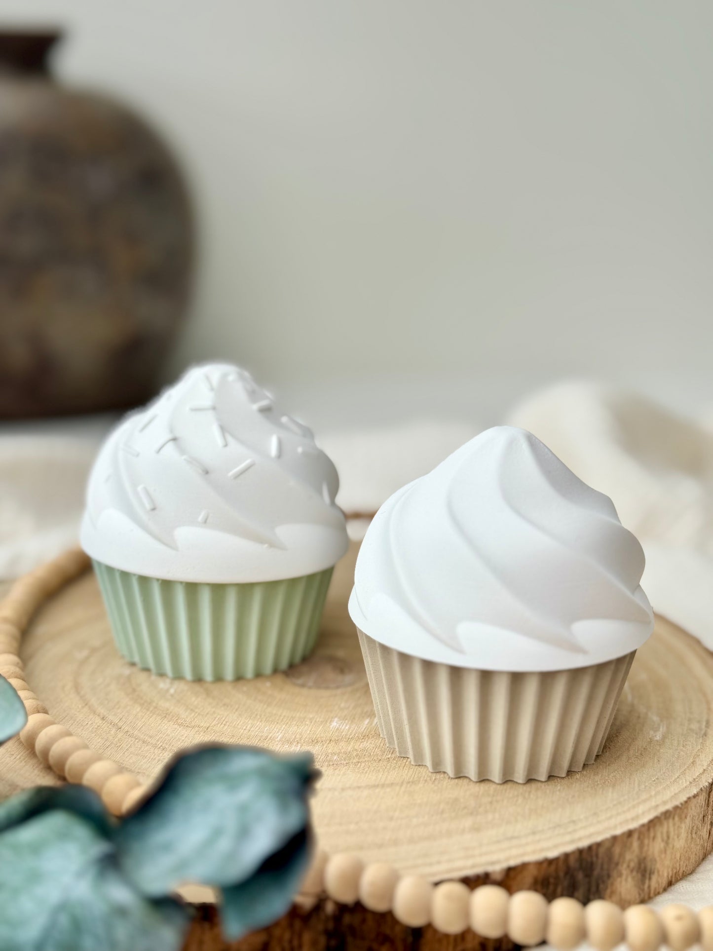 Silikonform Cupcake groß - 3 Varianten
