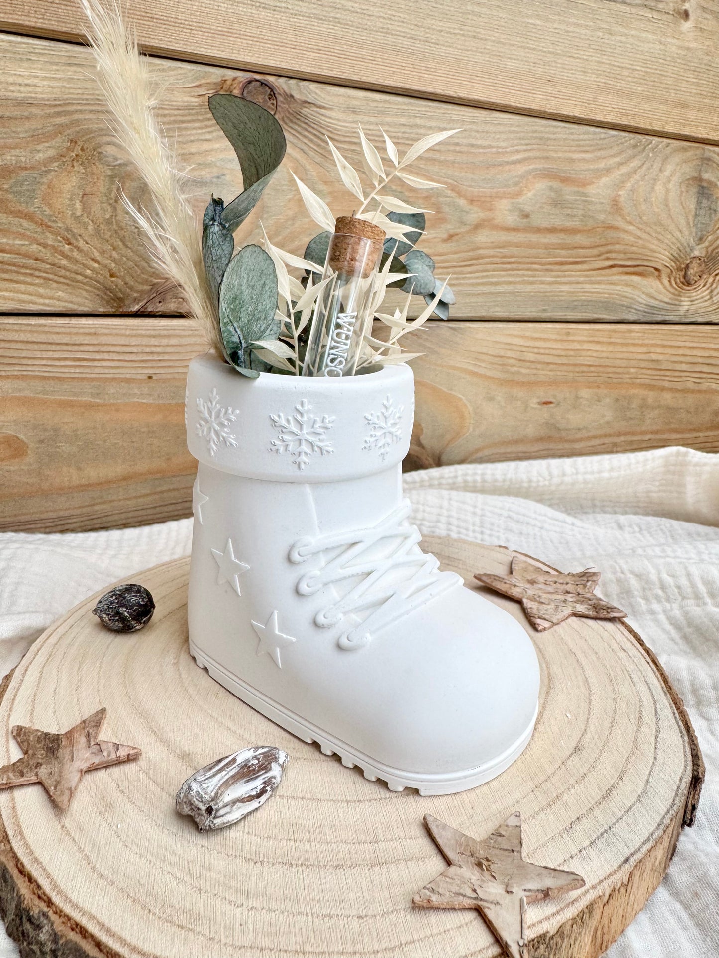 Silikonform Winterstiefel