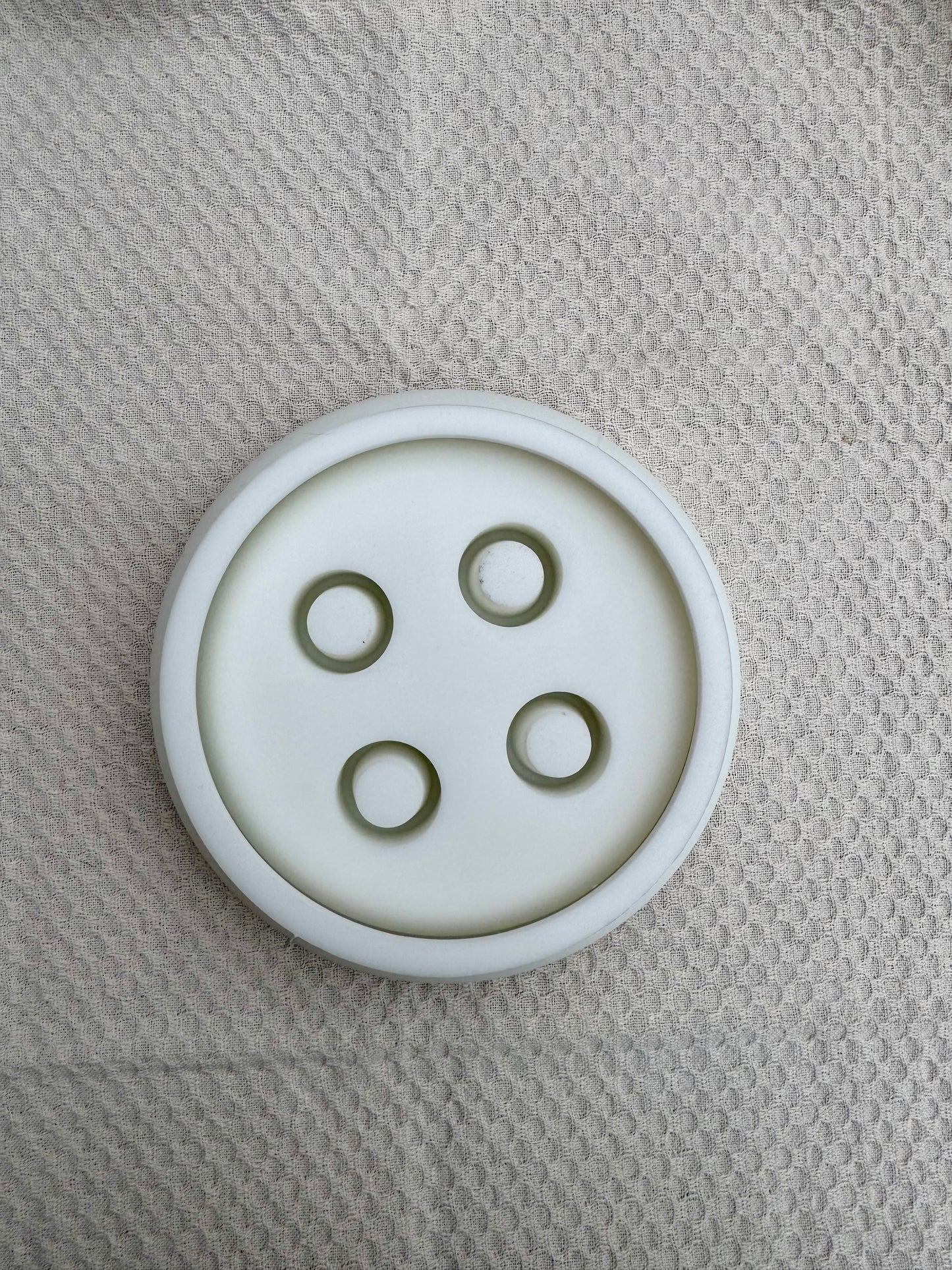 Silikonform Adventsschale rund