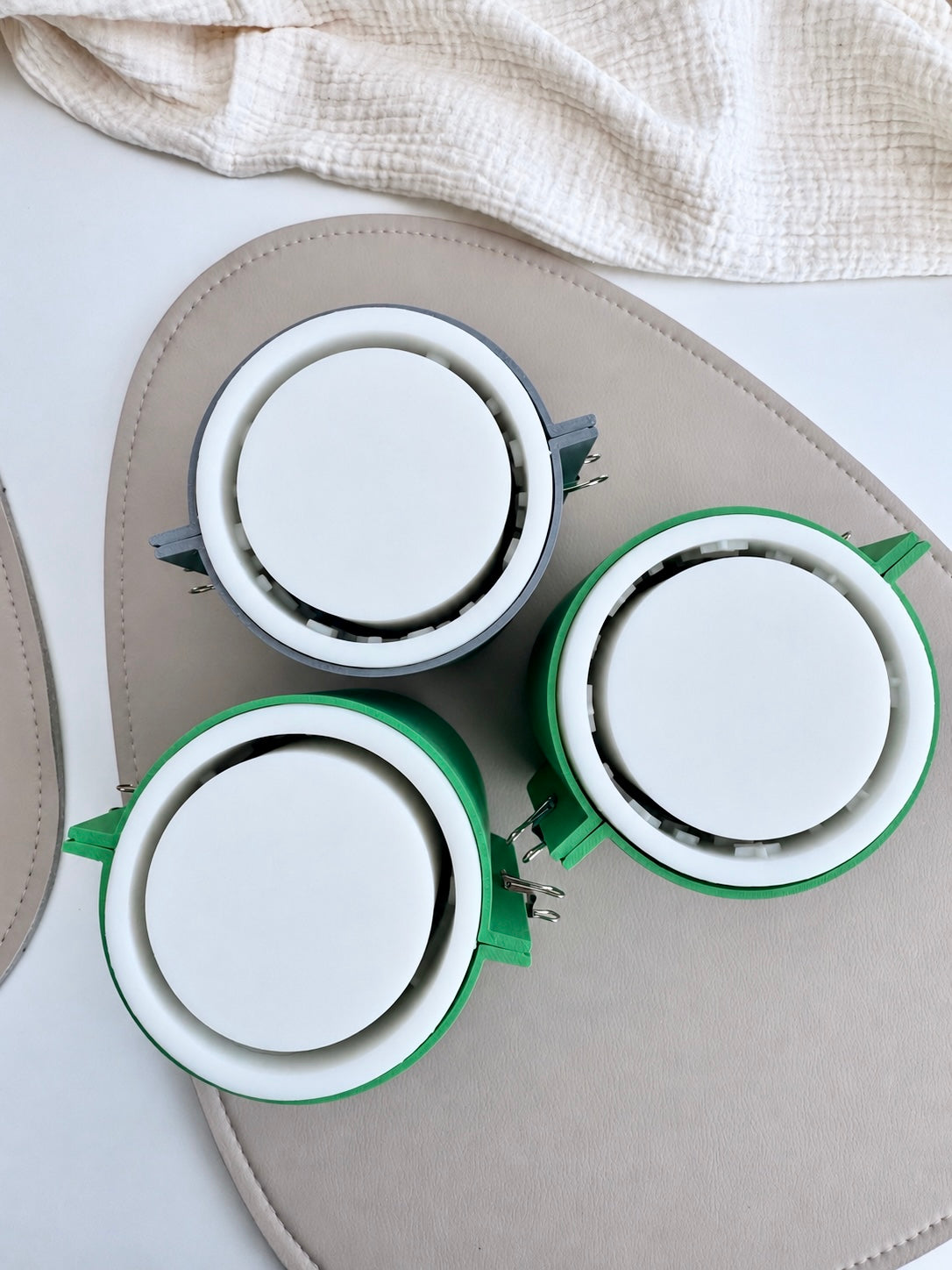 Silikonform Lichterform Frieda, Stella und Ida