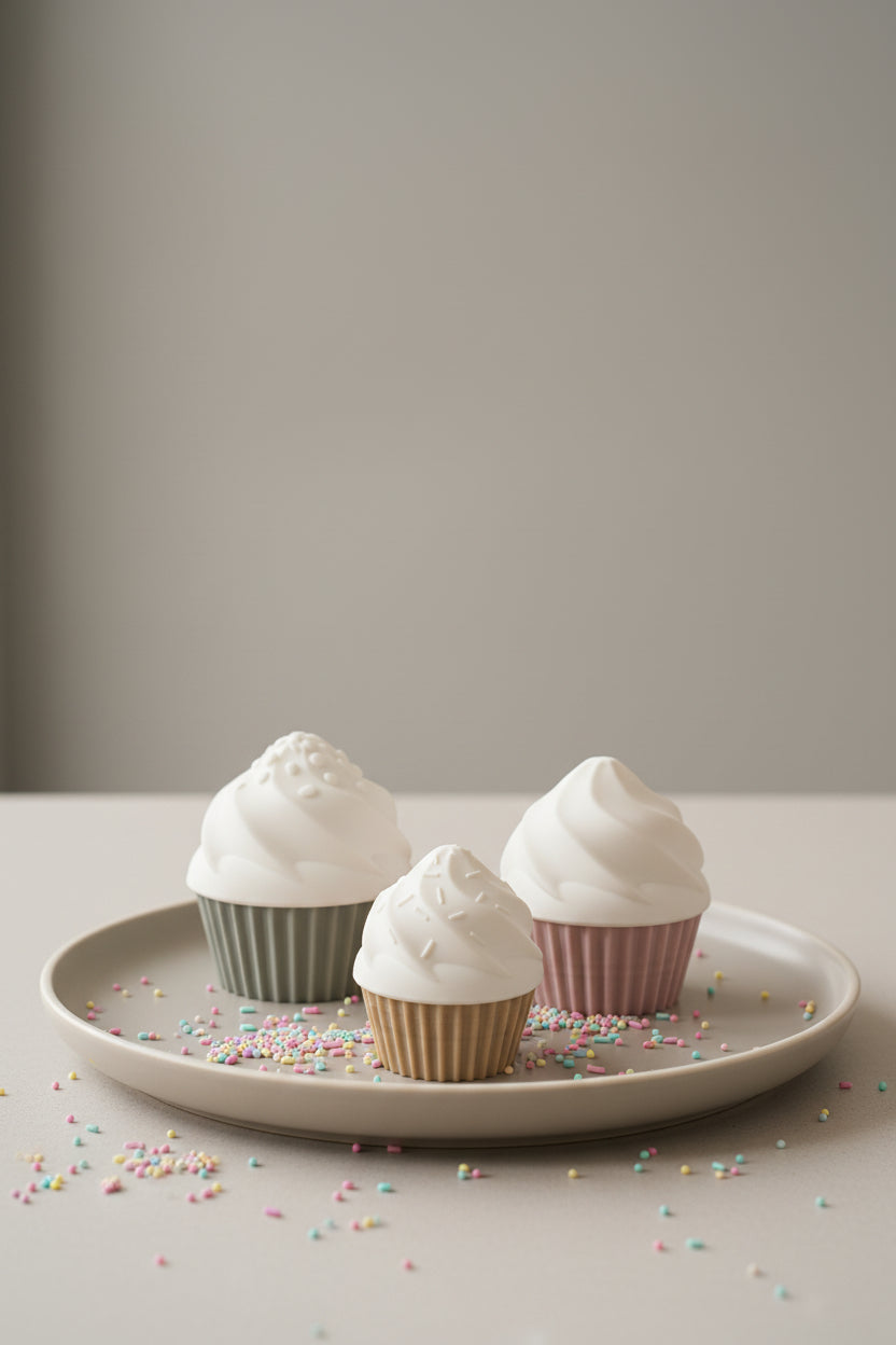 Cupcake Dosen – dekoratives 3D-Druck Designobjekt