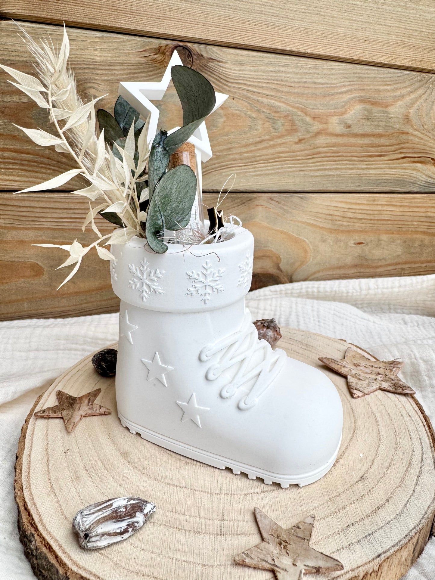 Silikonform Winterstiefel