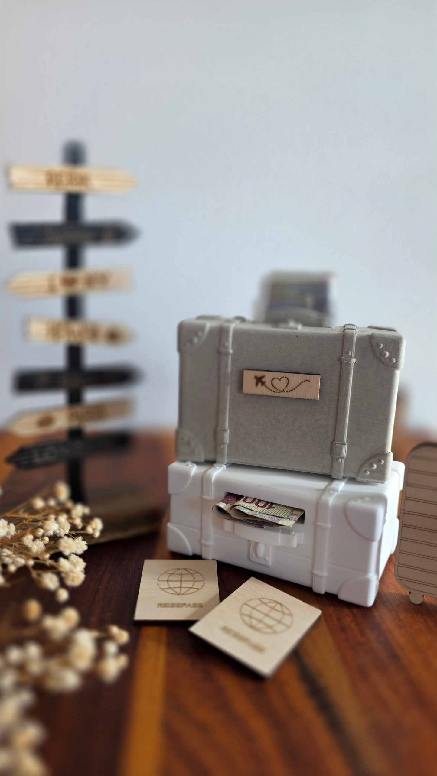 Silikonform Vintage Koffer-2 Varianten