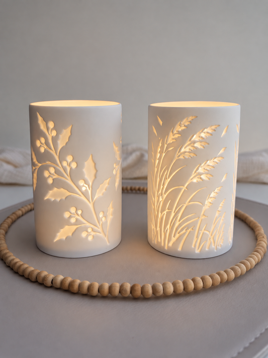 Silikonform Lichterform Holly und Smilla